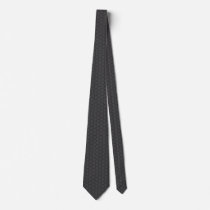 Hex Grid Black Black ties