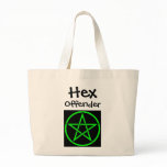 hex offender canvas bag