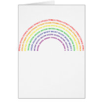 Hex Rainbow cards