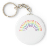 Hex Rainbow Key Chains