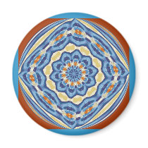 Hex Sign Blue magnets