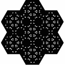 Hexagon Magnet Photosculpture