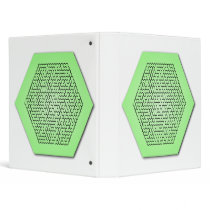 Hexagon Maze binders by inkles Hexagon Maze binders