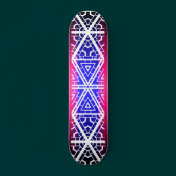 Hexagonal Patterns: Skateboard