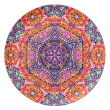 Hexagram of Persistence  Plate
