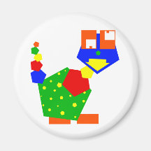 Hexie Monster Magnets