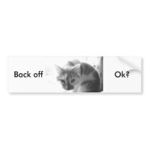 Hey, are you in there? bumper stickers