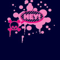 Hey!  Baby Doll Tee Shirt