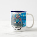 ##imgtitle## Hey Baby, Going my way? mugs