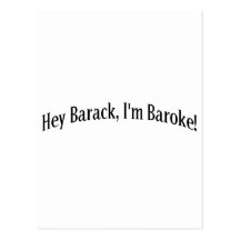 Hey Barack, I'm Baroke! Postcards
