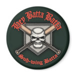 Hey Batta Batta -red Fridge Magnet
