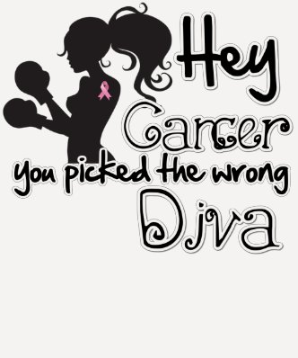 Hey Breast Cancer You Picked The Wrong Diva Tshirts