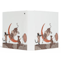 Hey Diddle Diddle Vinyl Binders