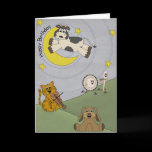 Hey Diddle Diddle Birthday Greeting Card