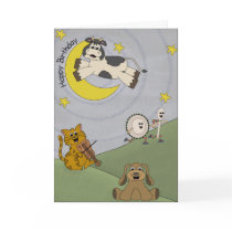Hey Diddle Diddle Birthday Greeting Card