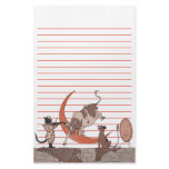 Hey Diddle Diddle - lined Stationery Design