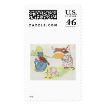 Hey, diddle, diddle!  The cat and the fiddle Postage Stamp