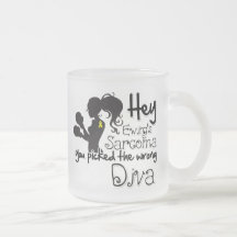 Hey Ewing Sarcoma You Picked The Wrong Diva Mugs