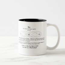 Hey for Three - It's easy! Mugs