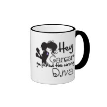 Hey General Cancer You Picked The Wrong Diva Coffee Mugs