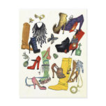 Hey Girls, need a new pair? (design n°2) Post Cards