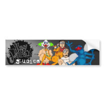 Hey Jacko Studios Bumper Sticker bumper stickers