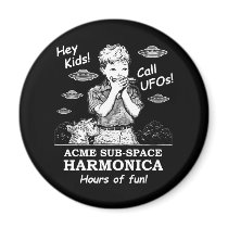 Hey Kids! Call UFOs! Fridge Magnets