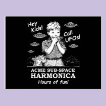 Hey Kids! Call UFOs! postcards