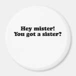 Hey mister, you got a sister .png fridge magnets