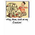Hey Mom, look at my Erection! t-shirts