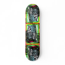 "Hey Mon" skateboards by Stitchlip "Hey Mon" skateboards