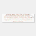 HEY REPUBLICANS !! YOU HAVE BLOOD ON YOUR HANDS BUMPER STICKERS