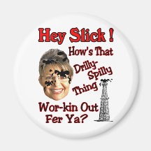 Hey Slick Fridge Magnets
