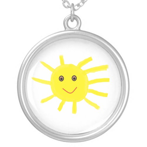 Hey Sunshine zazzle_necklace