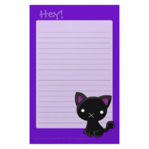 Hey Writing Pad stationery by CaramelCritters Hey Writing Pad stationery
