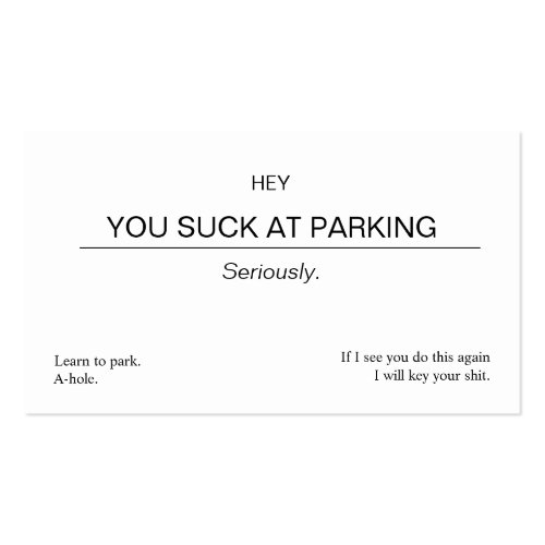 Hey, You Suck At Parking profilecard