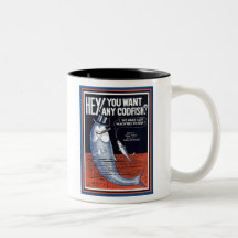 Hey, You Want Any Codfish? Songbook Cover Mug