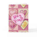Hey You, Yes You! Valentine's Day Card card