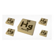Hg Mercury Picture Card