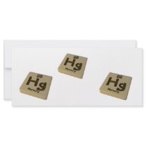 Hg Mercury Rack Card Template