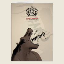 HG . the hippo operatic society cards