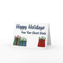 HH from Your Secret Santa Packages Holiday Card