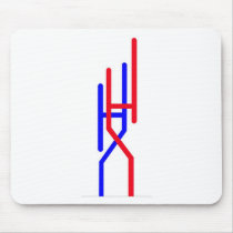HH - Grandad's Chimney - The Drying Rack Mouse Mat