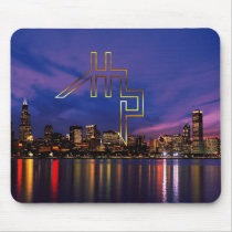 HHP- HYPE HOUSE CHICAGO SKY LINE1 Mousepad by DJJEF300ZX HHP- HYPE HOUSE CHICAGO SKY LINE1 Mousepad