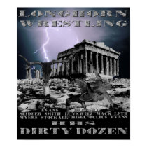 HHS Wrestling Poster posters