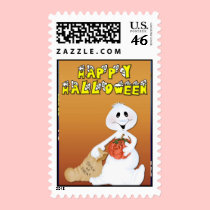 HHSpookyHouse-Stamp2, HalloweenGhosts-Stamp-Zazzle