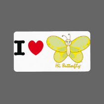 Hi Butterfly® Avery Label labels