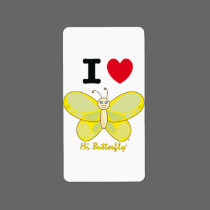 Hi Butterfly® Avery Label labels