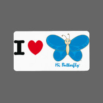 Hi Butterfly® Avery Label labels