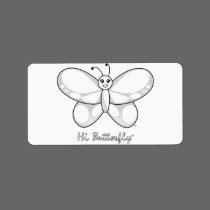 Hi Butterfly® Avery Label labels
